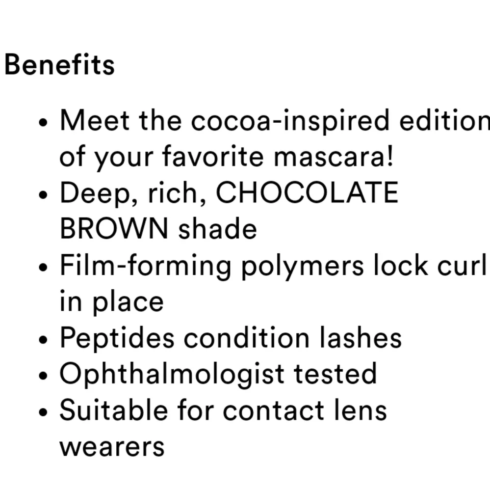 TOO FACED Better Than Sex Chocolate Mascara